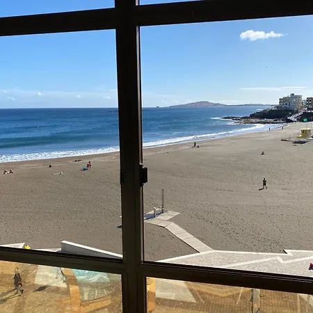 Beachfront Apartment Incl Highspeed Wifi Melenara Exterior photo